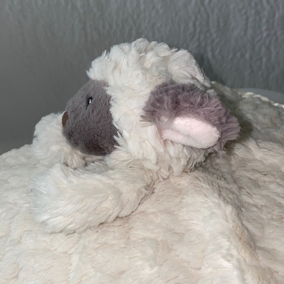 Mary Meyer Putty Nursery Security Blankie Lovey Lamb 13" Tall - Picture 3 of 9